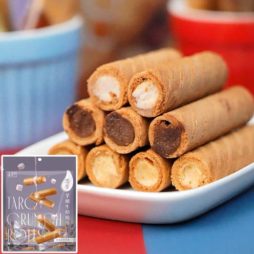 台湾盛香珍脆卷可可味140g 商品图4