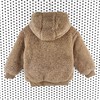Converse匡威童衣童衣冬女童羊羔绒双面穿保暖连帽厚外套CV2242109 商品缩略图2