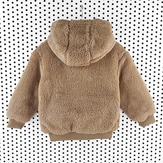 Converse匡威童衣童衣冬女童羊羔绒双面穿保暖连帽厚外套CV2242109 商品图2