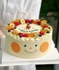 可爱小熊新鲜水果生日蛋糕 商品缩略图0
