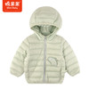 棉果果秋季新品男童防钻绒连帽爆款轻薄5A抗菌羽绒服M312102923472 商品缩略图2