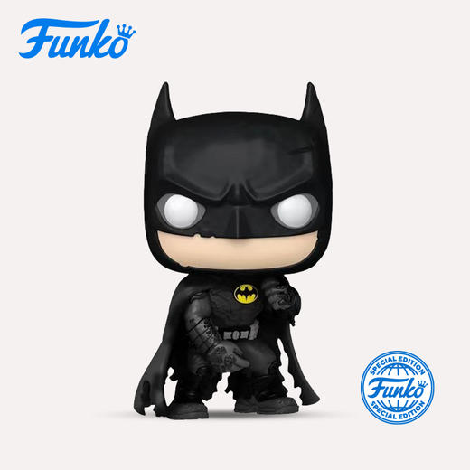 Funko POP! DC电影The Flash闪电侠Batman战损平行宇宙蝙蝠侠手办公仔玩偶摆件 66878 商品图0