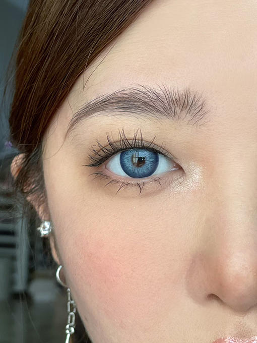 Li chee chee 悉尼蓝 年抛 2片 14.5mm 参考着色13.7mm 基弧8.6 含水38% 韩国进口 商品图3