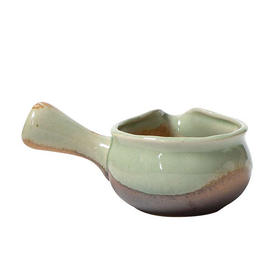 常滑烧灰釉侧把茶海270ml（一心作）（无壶盖）