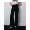 VIMAGE纬漫纪秋季新款时尚百搭高腰裤V2005603 商品缩略图0