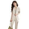 夏新款干练气质小香风盐系轻熟三件套职业装HR-CPYY2329 商品缩略图4