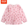 棉果果秋季新品女童梭织舒适柔软亲肤透气套头长袖衬衣M322150223418 商品缩略图0