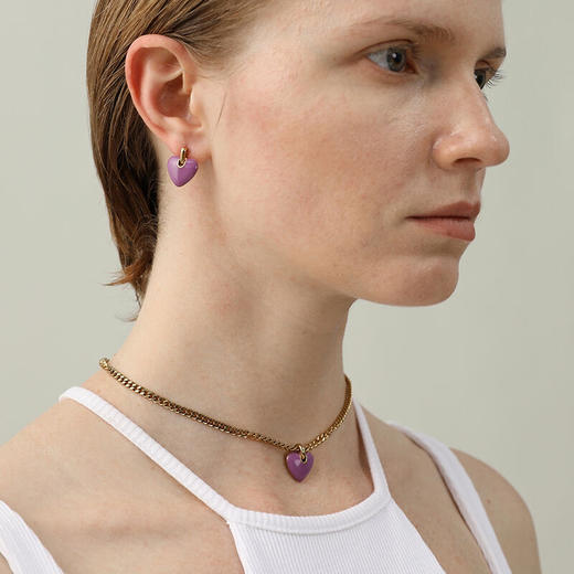 【宋妍霏/赖美云同款】RSNY桃心项链 商品图2