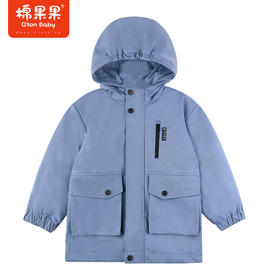 棉果果秋季新品男童帅气抗风保暖夹棉风衣M312100323461