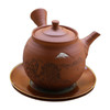 常滑烧富士山间松刻纹茶壶250ml(风月作） 商品缩略图0