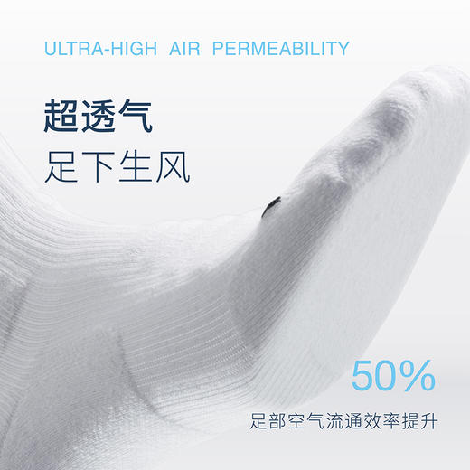 【会员专享兑】TAGX探观 海沙棉SANDYCOTTON ™全功能缓震消臭抑菌舒适男袜 商品图1