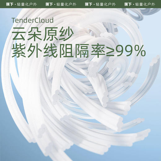 蕉下23新款冰屿系列透漾防晒袖套 商品图3