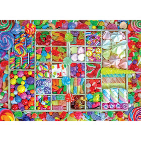 糖果派对拼图1000片 文创周边 Peter Pauper Press 英文原版 
Candy Party 1000 Piece Jigsaw Puzzle