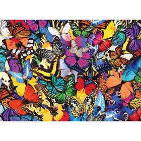 蝴蝶拼图500片 文创周边 Peter Pauper Press 英文原版 
All The Butterflies 500 Piece Jigsaw Puzzle