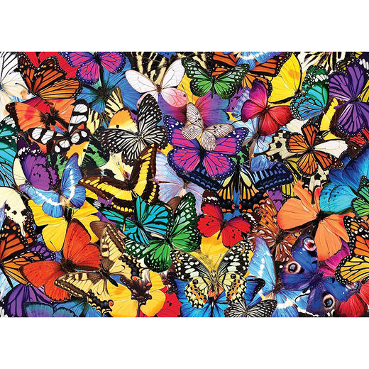 蝴蝶拼图500片 文创周边 Peter Pauper Press 英文原版 
All The Butterflies 500 Piece Jigsaw Puzzle 商品图0