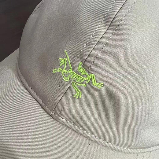 ARCTERYX SMALL BIRD HAT 始祖鸟涤纶速干透气刺绣标弯檐棒球帽轻量帽子防晒帽 商品图6