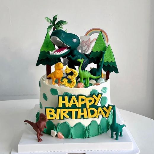 【侏罗纪公园】-生日蛋糕/儿童蛋糕//定制款式请提前预定下单 商品图2