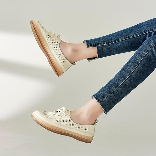 ZHR百搭小白鞋女网鞋女透气网面鞋子女鞋洞洞鞋夏季女鞋单鞋凉鞋 商品图4
