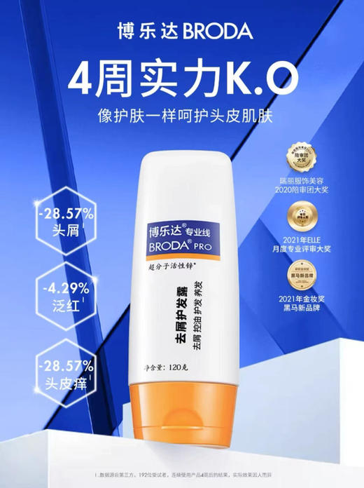 【春季焕新】博乐达去屑控油护发露水杨酸乳酸钠无硅油顺发养头皮护发素 商品图0