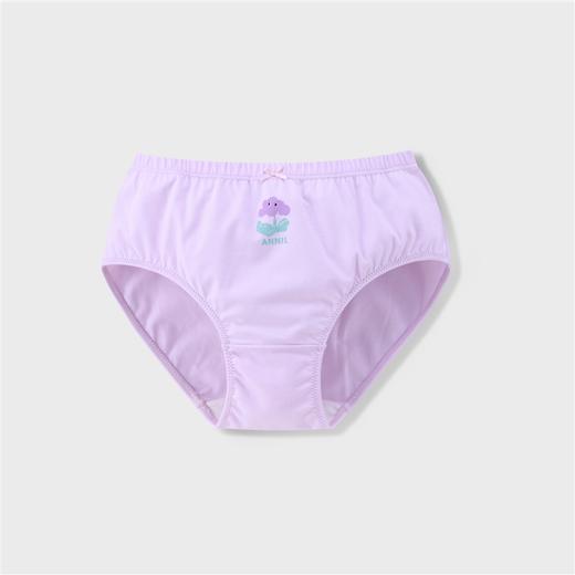 【实体店同款】女童三角裤三件装2023年秋季新款安奈儿童装JG337549 商品图3