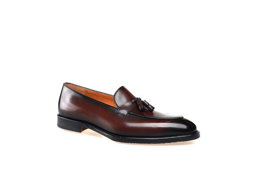 豪麟名鞋都彭男鞋牛皮革皮鞋E32275202咖啡色 商品图0