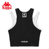 Kappa卡帕背心2023新款女夏字母印花背心假两件显瘦无袖上衣 商品缩略图0