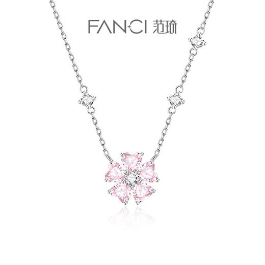 桃花系列【合集】   桃花连连【项链】手链 耳钉 商品图0