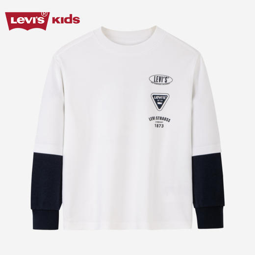 LEVIS 秋 大童小童 长袖T恤 LVN-FF-J543 商品图0
