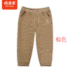 棉果果秋季新品男童女童手软柔软顺滑柔软有光泽雪尼尔长裤M312200423493 商品缩略图2