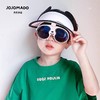 「七色可选！熊猫眼镜款」卡通儿童帽子夏季大帽檐空顶帽 宝宝墨镜防晒遮阳帽宝宝鸭舌帽配饰 商品缩略图0