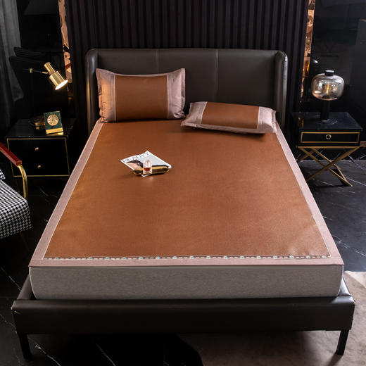 【享受整晚清凉睡眠！新款冰藤席系列凉席】沁爽润肤高密度编织，凉而不冰，柔软亲肤编织紧密，经久耐用接触柔软，细腻凉爽科技降温，夏季席铺 商品图2