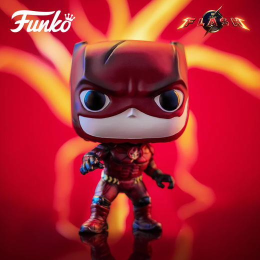 Funko POP! DC电影 The Flash 闪电侠小巴里手办公仔玩偶摆件 65595 商品图1