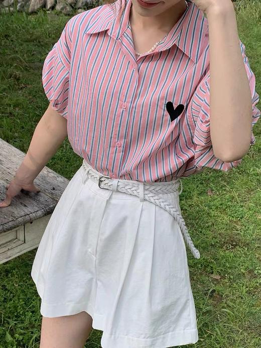 女爱心泡泡衬衫99057 商品图0