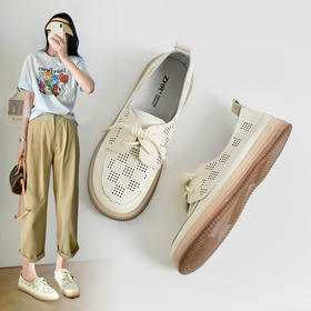 ZHR百搭小白鞋女网鞋女透气网面鞋子女鞋洞洞鞋夏季女鞋单鞋凉鞋