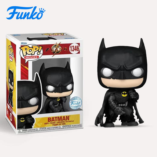 Funko POP! DC电影The Flash闪电侠Batman战损平行宇宙蝙蝠侠手办公仔玩偶摆件 66878 商品图2