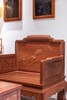 红桥红  家具严选  缅甸花梨（大果紫檀）【三弯腿荷韵沙发十三件套】 商品缩略图5