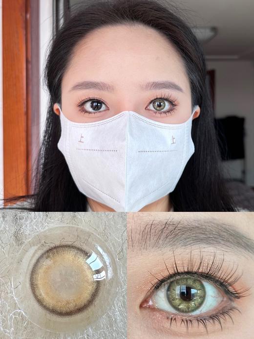 Leenscolor·年抛  印巴虹膜棕  14.0  不挑人的妈生虹膜棕！日常带妆就可驾驭！！韩产0-1000度<一副两片> 商品图2