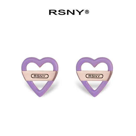 RSNY城市爱心耳环 商品图0