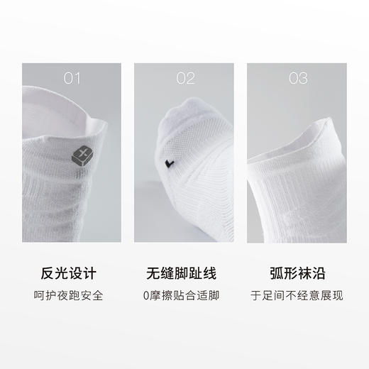 【会员专享兑】TAGX探观 海沙棉SANDYCOTTON ™全功能缓震消臭抑菌舒适男袜 商品图4