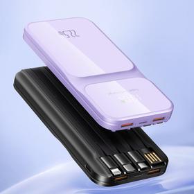 LORO自带线移动电源