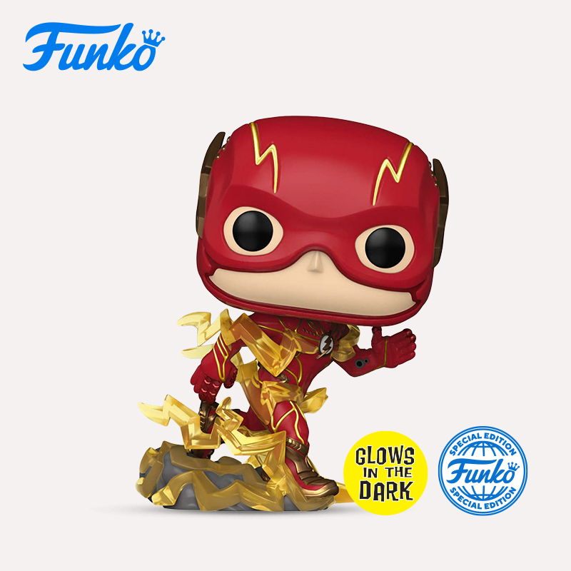 Funko POP! DC电影 The Flash 奔跑的闪电侠夜光限定款手办公仔玩偶摆件 66368