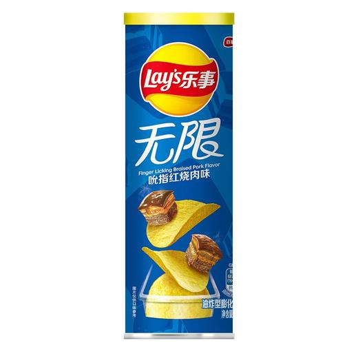 90g乐事无限吮指红烧肉味 商品图0