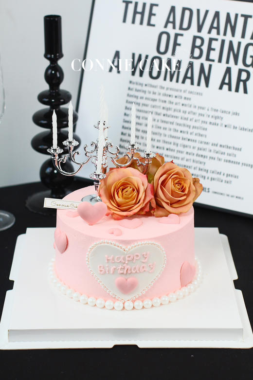 【1491】烛台卡布鲜花款 商品图1