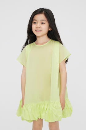 jnby  23年秋款  短袖圆领短袖连衣裙  1N7G13570