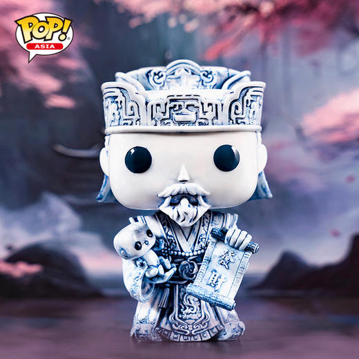 Funko POP! Asia Three Immortals 亚洲系列 三星高照福禄寿青花瓷版本手办公仔摆件 63352 商品图1