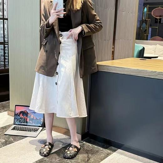 【四色可选！懒人半拖鞋】夏季必备，卡通懒人半拖鞋，防撞防滑软底设计，时尚外穿韩版，家居通用，学生必备！ 商品图1