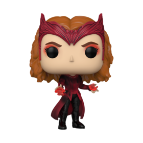 Funko POP! Marvel Scarlet Witch 美漫漫威 奇异博士2疯狂多元宇宙 夜光限定款绯红女巫公仔手办摆件 69438
