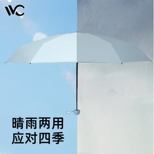 VVC栖旅防晒伞遮阳双层伞面防紫外线晴雨两用遮阳户外太阳伞 商品图4