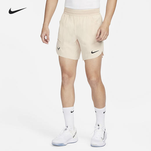 纳达尔 2023美网款/法网款 Nike RAFA 网球圆领T恤/短裤 商品图6