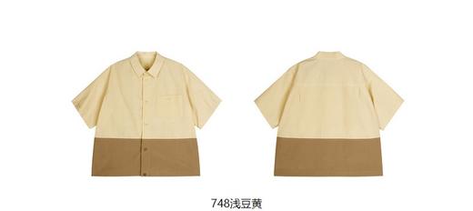 jnby  23年秋款  全棉撞色短袖衬衣  1N7213630 商品图9